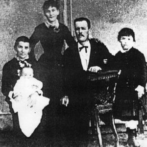 Mileva Marić with her family, photo from Mileva Maric: Life with Albert Einstein by Radmila Milentijević
