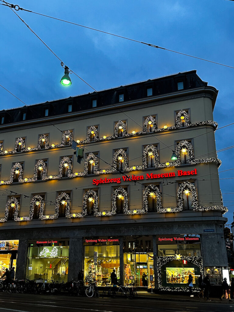 The building of Toy Worlds Museum Basel I A Játék Világok Múzeum épülete Bázelben