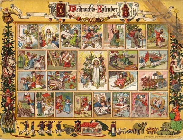 Adventskalender Im Lande des Christkinds, Richard Ernst Kepler