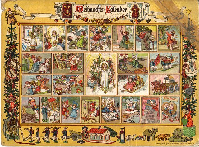 Adventskalender Im Lande des Christkinds, Richard Ernst Kepler