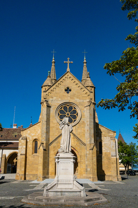 Neuchâtel látnivalói - a La Collegiale